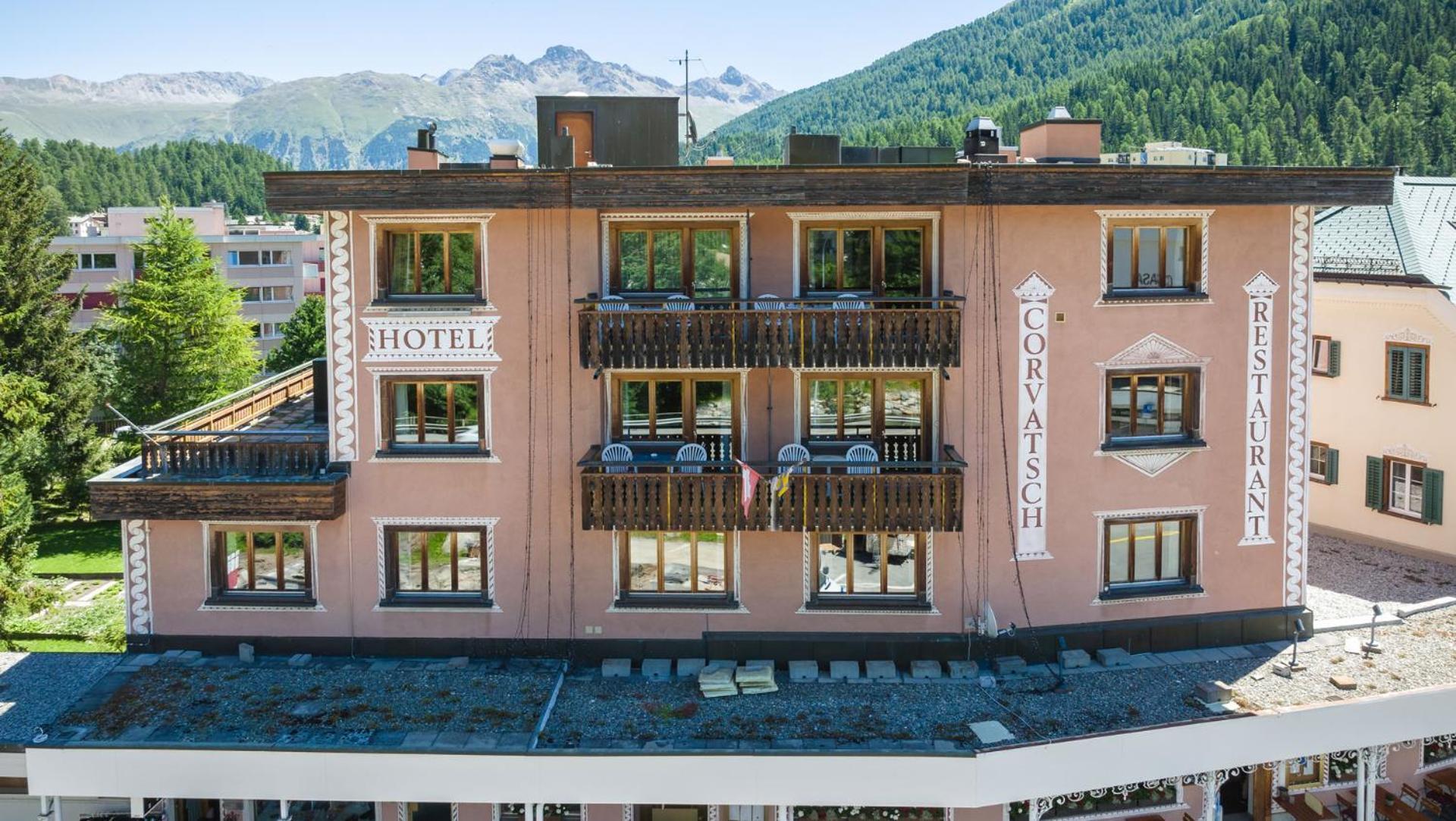 Hotel Corvatsch St. Moritz Exterior foto